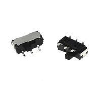 Commutateurs à bascule 20 pièces MSK-22D27 SMD interrupteur à bascule latéral 6Pin micro-interrupteur 1P2T interrupteur à glissière interrupteur à glissière