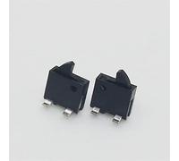 Commutateurs industriels 10pcs 4 broches interrupteur à glissière réinitialiser micro interrupteur à bascule interrupteur miniature limite verticale noire colonne 12V 50mA commutateurs interrupteur in