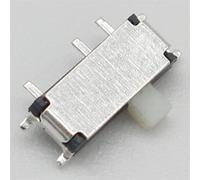 Commutateurs industriels 20PCS Mini interrupteur à glissière à 7 broches On-Off 2 positions Micro interrupteur à bascule à glissière 1P2T H = 1,5 mm Interrupteur à glissière horizontal miniature Commu