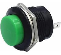 Commutateurs Micro-interrupteur 100PCS R13-507 SPST NO Rouge Noir Blanc Jaune Vert Bleu Capuchon rond Interrupteur à bouton-poussoir AC 6A / 125V 3A / 250V 6 couleurs interrupteur industriel (Color :