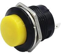 Commutateurs Micro-interrupteur 100PCS R13-507 SPST NO Rouge Noir Blanc Jaune Vert Bleu Capuchon rond Interrupteur à bouton-poussoir AC 6A / 125V 3A / 250V 6 couleurs interrupteur industriel (Color :