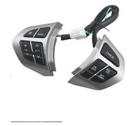 Commutation Commande Pour Suzuki Pour Grand Pour Vitara 2005-2015 Bouton Volant Interrupteur Croisière Accessoires Rétro-éclairage Rouge Commutateurs De Voiture.(Silvery)