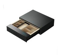 Compact Fingerprint Safe - Solution de sécurité d'écran Tactile Mini Tout en Acier pour la Maison et Le Bureau - Stockage Discret pour Les Objets de Valeur et Les Bijoux