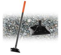 Compacteur de sol de 112 cm, en acier au carbone, avec hauteur réglable, poids de 4,5 kg