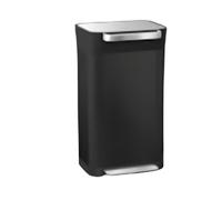 Joseph Joseph Poubelle à pédale compacteur Titan 30 L – filtre anti-odeurs – Noir