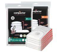 Compactor Bag Aspispace - Jeu de sacs de stockage sous vide, 70 l et 120 l, 6 pièces RAN7404