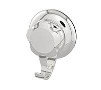 Compactor BESTLOCK Bath Crochet - Installation Facile sans Outils, Antirouille, Imperméable, Capacité 3 kg, Couleur Chrome, Taille L