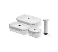 Compactor Boîtes Hermétiques avec Pompe à Vide, Sans BPA, Lot de 3