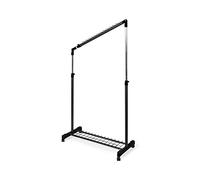 Compactor CLIFF - Portant à Vêtements Sous Escaliers COSMOS, Réglable, Noir, 91.5x42x102/170(h) cm