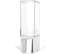 Compactor Distributeur de savon mural 500 ml H 12 cm – Blanc et chrome