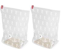 Compactor Express Sac de rangement sous vide manuel, Transparent, taille M, 30 x 20 x H50 cm, RAN3595 (Lot de 2)