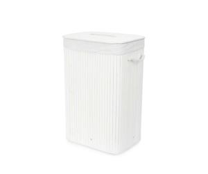 Compactor Free - Panier à linge 40x30x60 cm, bambou / blanc RAN9108