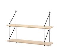 Compactor Frida Étagère, Bois Naturel, 60 x 16 x H.44,5 cm, RAN8893