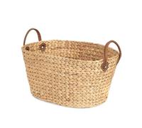 Compactor Grand Panier à Linge Belize, Jacinthe d'eau, Beige, 60 x 45 x 37 cm, RAN6826 Naturel