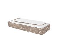 Compactor Housse de Rangement sous lit, 107 x 46 x H.16 cm, Marron