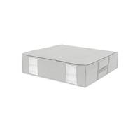 Compactor Housse de Rangement sous Vide Semi-Rigide, Dessous de lit, 145 litres, 54,5 x 58,5 x 17,5 cm, Gamme Granit, Gris Clair, RAN9231