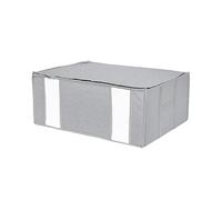 COMPACTOR Housse de rangement sous vide semi-rigide gain de place, taille XXL, 210 litres, gamme Boston, gris/blanc, RAN10279