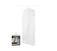 Compactor - Housse longue pour vêtements à suspendre taille L, coloris blanc - Rangement penderie et armoire