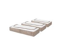 Compactor Housses de Rangement Dessous de Lit 45 x 108 x 15 cm, Lot de 3