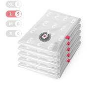 COMPACTOR Lot 5 x Sac de rangement sous vide, L, 80 x 100 cm