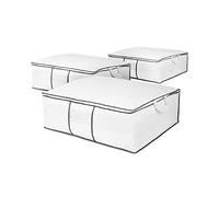 Compactor - Lot de 3 Sacs à Couette NEOTEX (3x RAN633) - Rangement Doux en Polypropylène Non Tissé 75G + PEVA