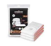 Compactor - Lot de 3 sacs de rangement sous vide - Taille L 100 x 80 cm - Grande capacité - Rangement sous vide pour couettes, oreillers, vêtements