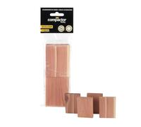Compactor - Lot de 4 plaques antimites en cèdre Naturel - Antimite pour Textile - sans Produits Chimiques - Répulsif Mites et Insectes