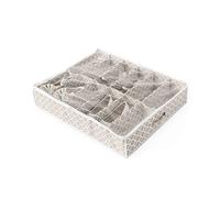 Compactor Madison Housse de Rangement Chaussures, Taupe, 76 x 60 x H.15 cm, RAN7469