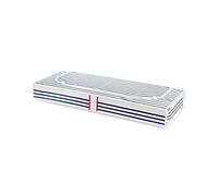 Compactor Marinière Housse de Rangement sous lit, Bleu, 100 x 45 x H15 cm, RAN5302