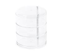 Compactor Multi floor organisateur cosmétiques et bijoux, Transparent, 11,5 x 0,2 x H13,7 cm, RAN6040