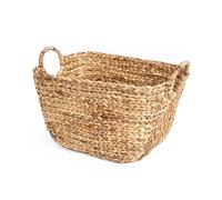 Compactor - Panier de Rangement Déco Caracas XXL, en jacinthe tressée main, style tropical idéal pour décoration et organisation de la salle de bain, cuisine, armoire chambre, dressing, étagère bureau