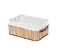 Compactor Panier Joey en Bambou - Taille M, 35x25x15 cm