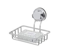Compactor Porte-savon et éponge RAN7798 - acier laqué époxy argent 13,2 x 13,2 x 10 cm