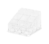 Compactor Rangement Organisateur cosmétiques et Bijoux Transparent, 9 x 9 x H 6,5 cm, RAN5054