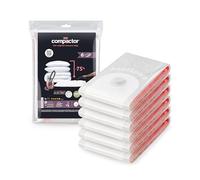 Compactor Sac Sous Vide XL 130x80 cm pour couettes et oreillers, Lot de 6