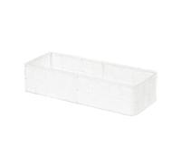 Compactor Stan Grand Panier Organiseur de Rangement pour tiroir, 30 x 12 x 7 cm, Blanc