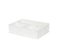 Compactor Stan Organisateur de tiroir Blanc, 25 x 32 x H 8 cm