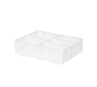 Compactor Stan Organisateur XXL Blanc - Collection Life, 25x32x8 cm, Ceinture Rayon
