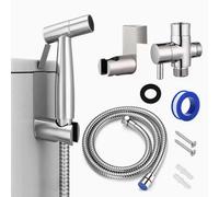 Compagnon de toilette domestique, robinet triangulaire à un entrée et deux sorties, laveur de salle de bain, pistolet pulvérisateur haute pression, pistolet à eau 4JT