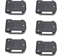 Compartiment à piles noir 18 V avec support