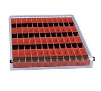 Compartiment casiers pour Serie 115 - 714x707 mm H 125/150 mm Heco HE115075C1