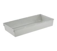 Compartiments modulables gris pour tiroir - 15 x 30 x 5 cm