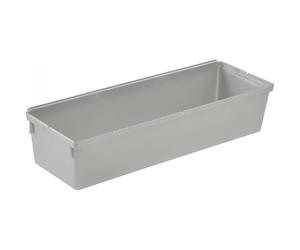 Compartiments modulables gris pour tiroir - 8 x 8 x 5 cm