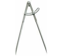 Compas à charnière à pointes avec 1/4 de cercle - longueur 190 mm TALIAPLAST