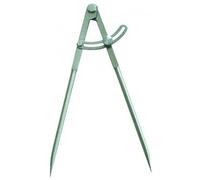 Compas à charnière à pointes avec 1/4 de cercle - longueur 190 mm TALIAPLAST