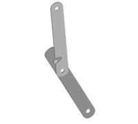 Compas arrêt sans équerre 7554 MONIN - 300 x 20 mm - droite - 531910