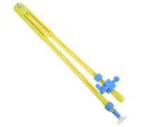 Compas de Dessin Enseignant pour Tableau Blanc et Noir, Plastique Jaune | Outil Pédagogique Polyvalent, Aide à Mesure, Usage en t Atelier D'art