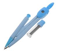 Compas de Dessin Métal Précis pour Maths Rentrée Scolaire Merci | Ensemble Scolaire Bleu, Haute Précision, Résistant à Rouille, Usage Maison et Enseignement