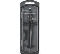 FABER-CASTELL Compas à réglage rapide STREAM, noir