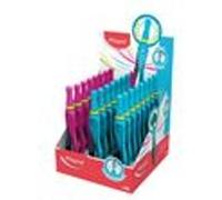 Maped - Compas ergonomique KID'Z AGILITY avec tête rotative - bleu, rose 181511